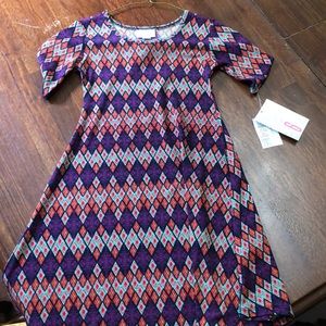 Girls Lularoe Adeline dress